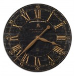 Uttermost Bond Street Clock, 18" Logo Printed