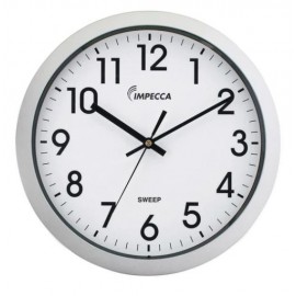 Logo Printed Impecca 12 Inch Quiet Movement Wall Clock