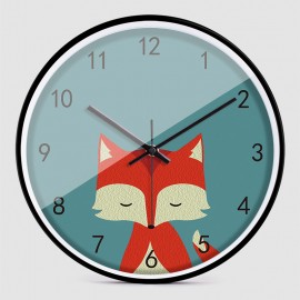 Custom Imprinted Metal Wall Clock  Custom Imprinted Metal Wall Clock