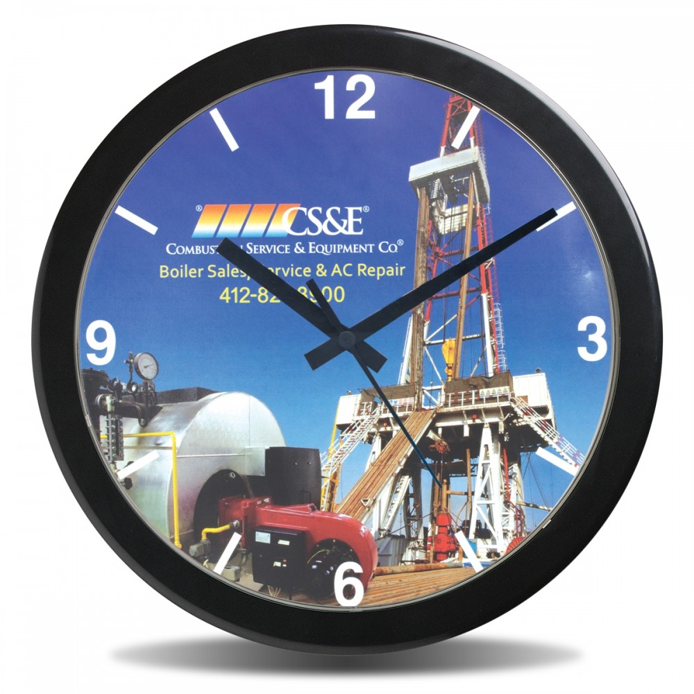 "Crown" 14" Grande Wall Clock Branded "Crown" 14" Grande Wall Clock Branded