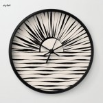 Custom Imprinted Plastic Wall Clock