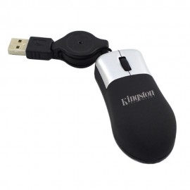 Franklin Mini Wire Optical Mouse with Logo