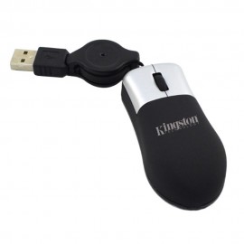 Franklin Mini Wire Optical Mouse with Logo  Franklin Mini Wire Optical Mouse with Logo