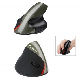 Logo Branded 2.4G Rechargeable Vertical Wireless Mouse Wireless Connection Portable Office Mouse