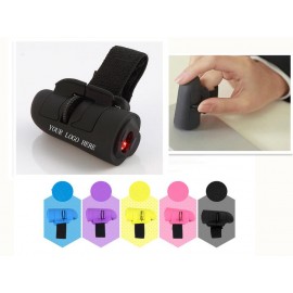 Logo Branded Fashion Wireless Finger Mouse
