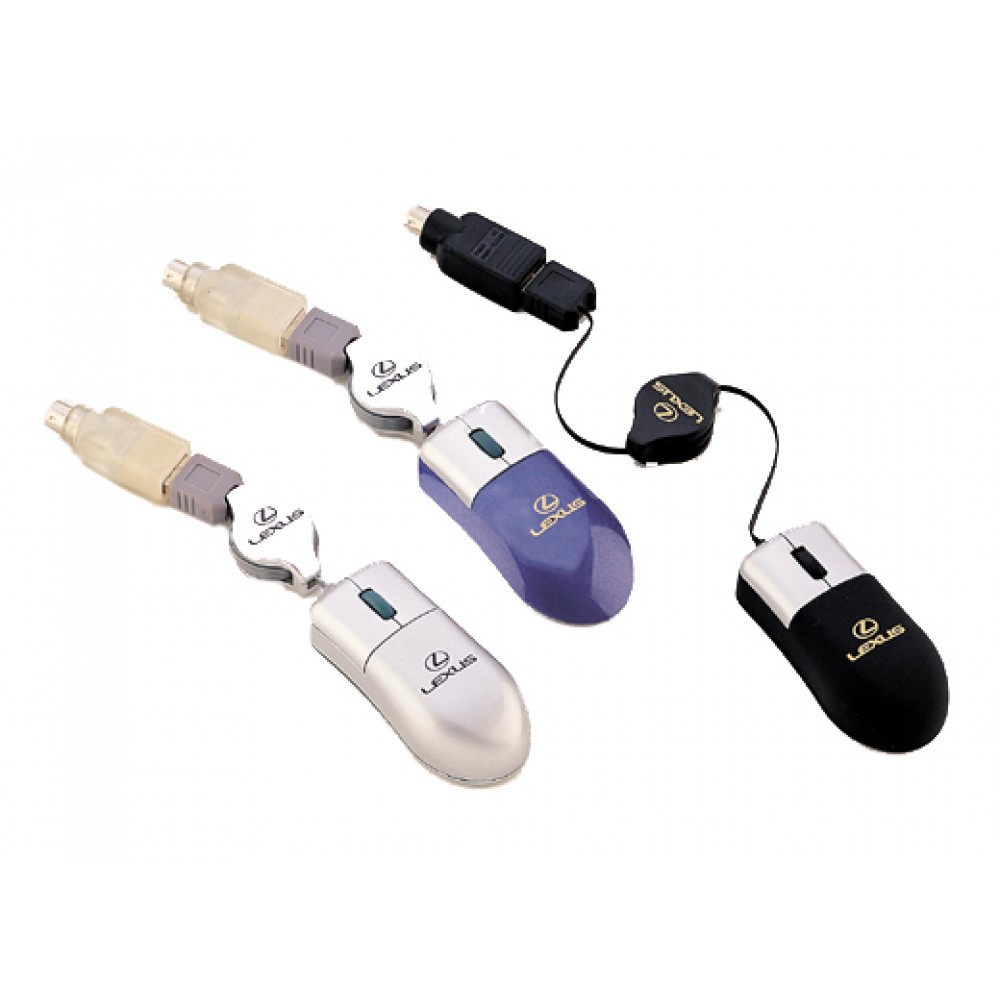 Custom Printed Mini Optical Mouse W/ USB Port (3"x1 3/8") Custom Printed Mini Optical Mouse W/ USB Port (3"x1 3/8")