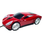 Custom Imprinted Ferrari Wired Car Mouse Wired