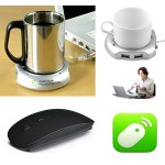 iBank(R)4 Port Hub+Cup Warmer+2.4GHz Wireless Mouse(Black) Logo Printed