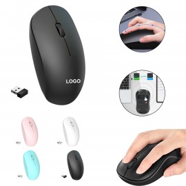 Portable 2.4G Bluetooth Wireless Mouse with Logo