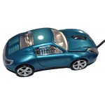 Sport Car Mouse w/Moving Tires Wired Branded