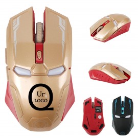 Promotional Wireless Iron Man Game Mouse