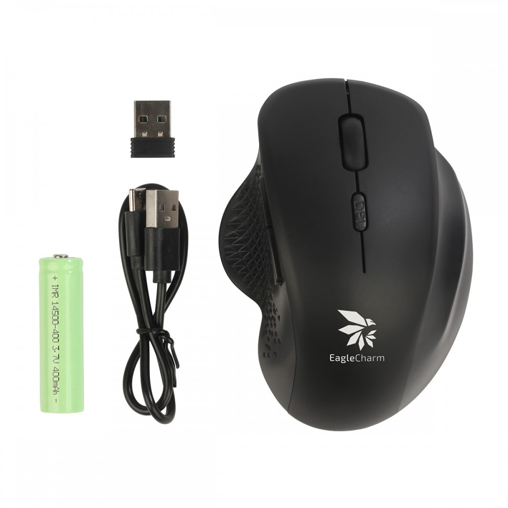 Ascent Rechargeable Wireless Mouse with Logo