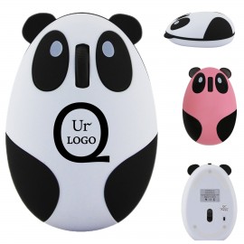 Custom Cartoon Wireless Panda Mouse