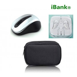 iBank(R)2.4GHz Wireless Mouse + Headphones with Mic Branded iBank(R)2.4GHz Wireless Mouse + Headphones with Mic Branded