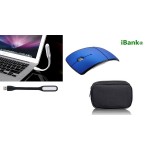 Promotek 2.4GHz Wireless Mouse + USB LED light Custom Imprinted