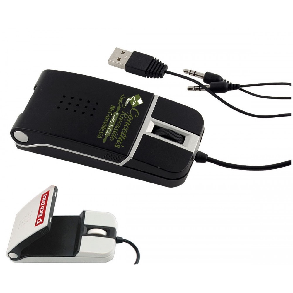 Logo Printed Optical Mouse w/VoIP Phone Logo Printed Optical Mouse w/VoIP Phone