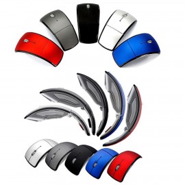 Customized Wireless Mouse Arc Mice USB 2.4G Micro Receiver