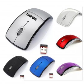 Foldable Wireless Mouse with Logo