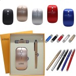 Flash Drive Mouse Pen Set Gift with Logo