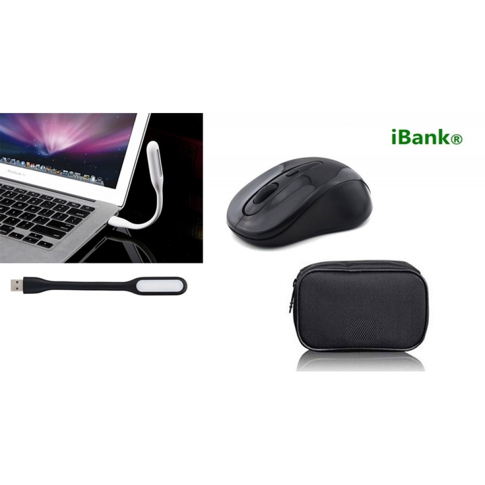 Custom Imprinted Promotek 2.4GHz Wireless Mouse + USB LED light Custom Imprinted Promotek 2.4GHz Wireless Mouse + USB LED light