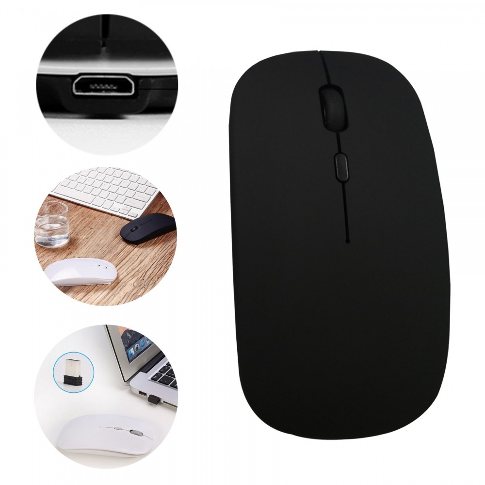 Custom Printed 2.4GHZ Wireless Rechageable Mouse Custom Printed 2.4GHZ Wireless Rechageable Mouse