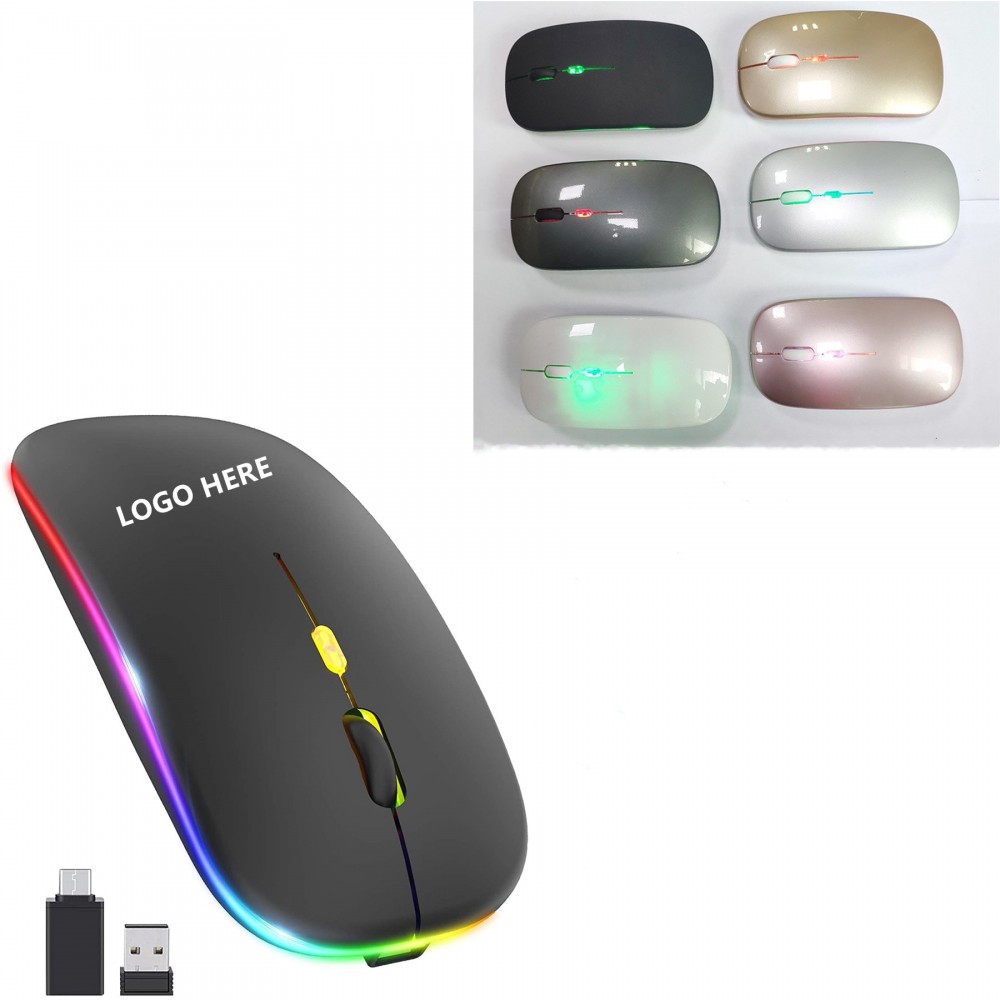 Personalized LED Wireless Mouse
