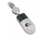 USB Optical Travel Mouse with Logo