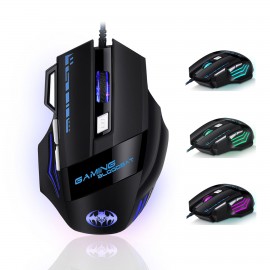 Custom Flashing Wired Gaming Keyboard Computer Mouse