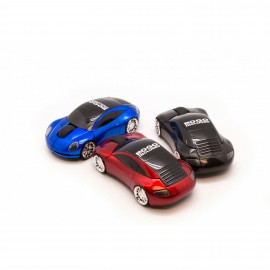 Zoom Car Shaped Wireless Optical Mouse with Logo