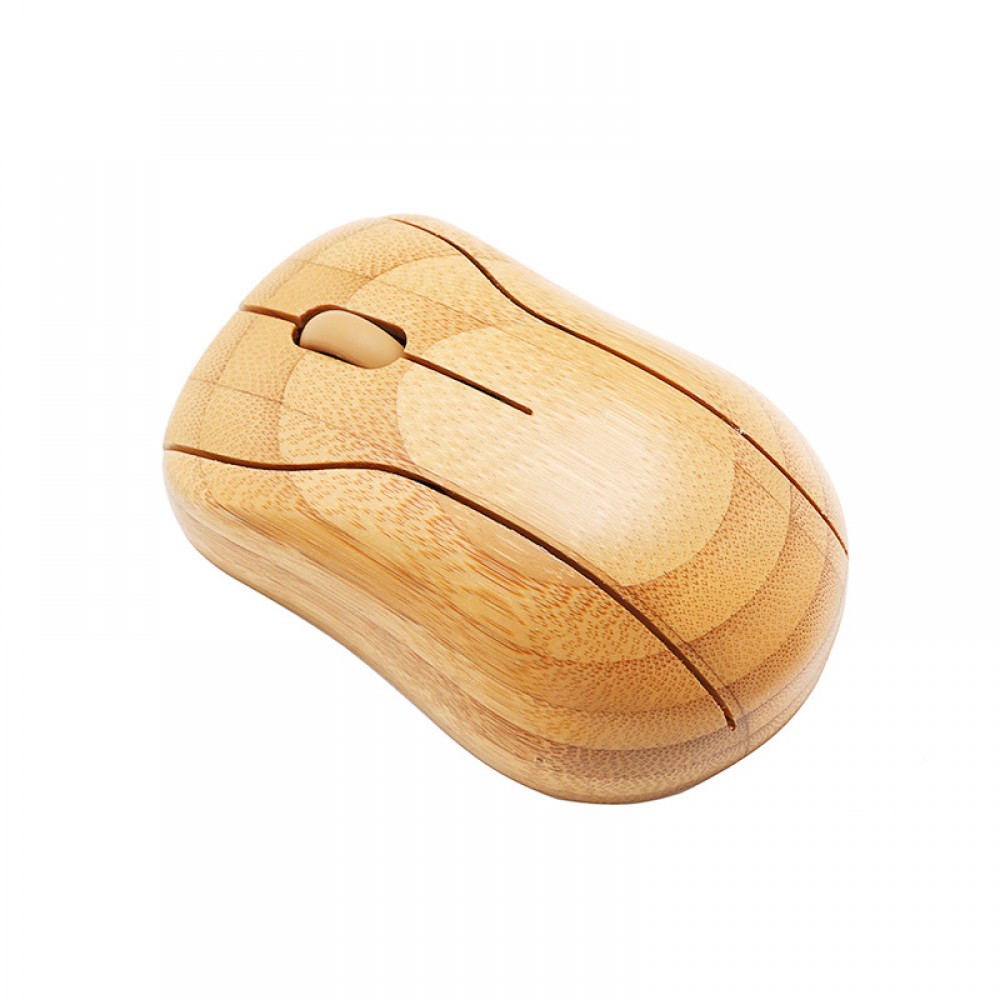 Custom 2.4g Bamboo Wireless Mouse