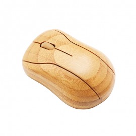 Custom 2.4g Bamboo Wireless Mouse
