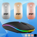 Personalized 2.4G Wireless Mouse w/ LED