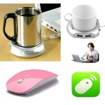 iBank(R)4 Port Hub+Cup Warmer+2.4GHz Wireless Mouse(Pink) Branded