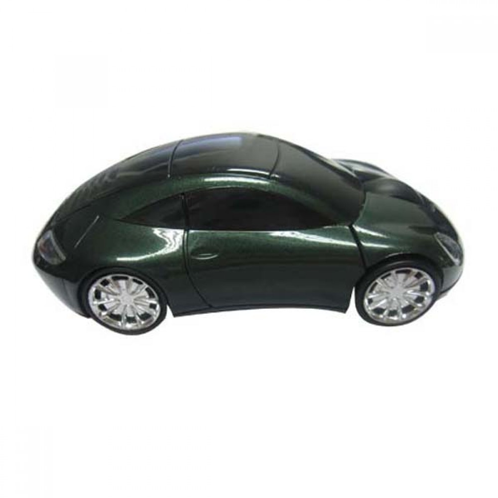 Black Mini Size Sporty Car Shape Optical Mouse w/ Headlights Wired Branded Black Mini Size Sporty Car Shape Optical Mouse w/ Headlights Wired Branded