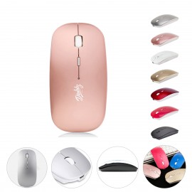 Rechargeable Silent Bluetooth Wireless Mouse with Logo