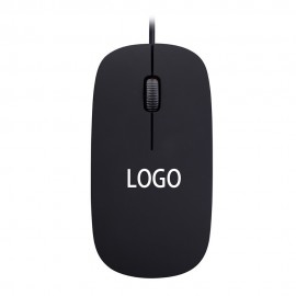 Logo Branded Wired Mute Mouse  Logo Branded Wired Mute Mouse