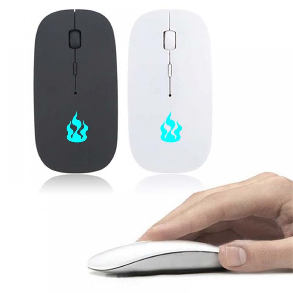 Wireless Computer Mouse Logo Printed Wireless Computer Mouse Logo Printed