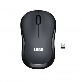 Black Edge Wireless Mouse with Logo  Black Edge Wireless Mouse with Logo