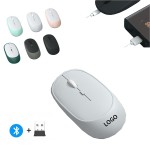 Rechargeable Dual Mode Wireless Mouse with Logo