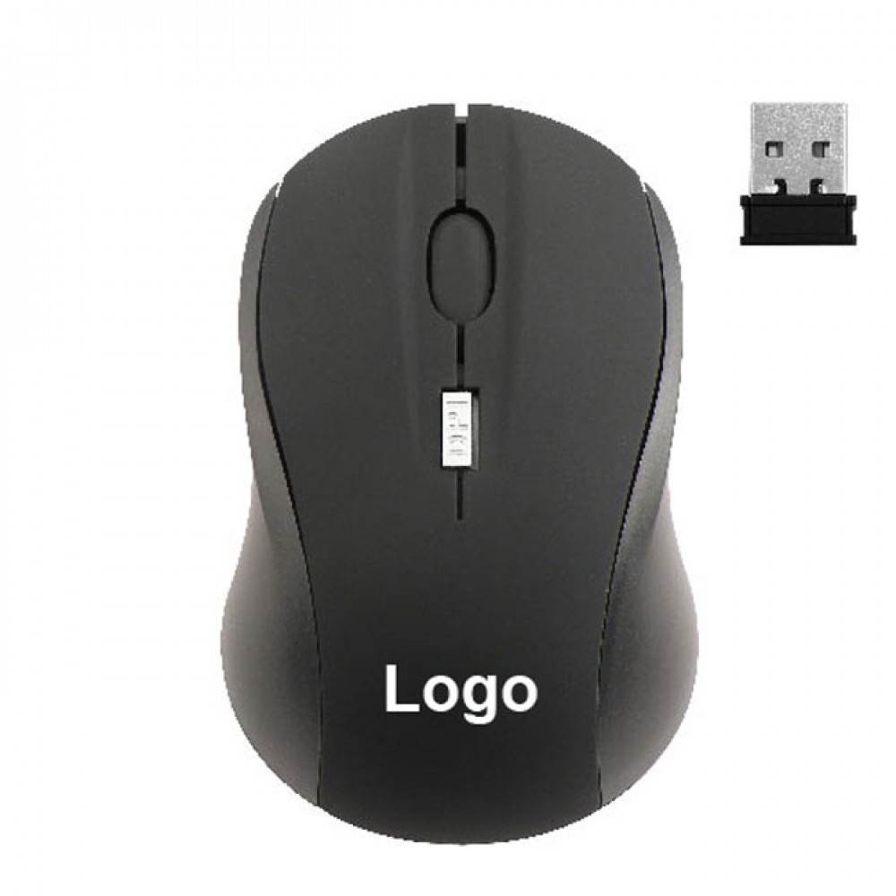 WLSM504 Wireless Optical Mouse with Micro Receiver Logo Printed WLSM504 Wireless Optical Mouse with Micro Receiver Logo Printed