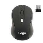 WLSM504 Wireless Optical Mouse with Micro Receiver Logo Printed