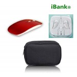 Custom Imprinted iBank(R)2.4GHz Wireless Mouse + Headphones with Mic