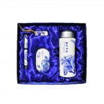 Custom Chinese Style Gift Set Computer Mouse Tumbler Usb Drive Pen