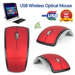 Personalized Usb 2.0 Folding 2.4G Wireless Optical Mouse