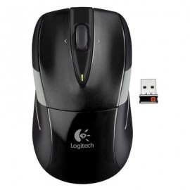 M525 Black Wireless Mouse with Logo