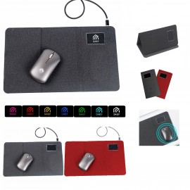 Customized Wireless Mouse Pad and Mouse Gift Set (Red & Black In Stock)