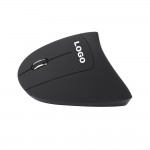 Vertical Hand Holding Mouse with Logo