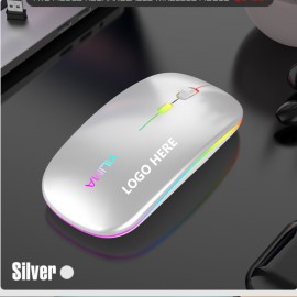 Ultra-thin Wireless Computer Mouse with Logo