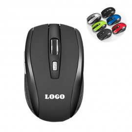 2.4G Wireless Mouse With USB Receiver with Logo  2.4G Wireless Mouse With USB Receiver with Logo