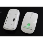 Logo Printed Webkey wireless mouse with LED light up logo